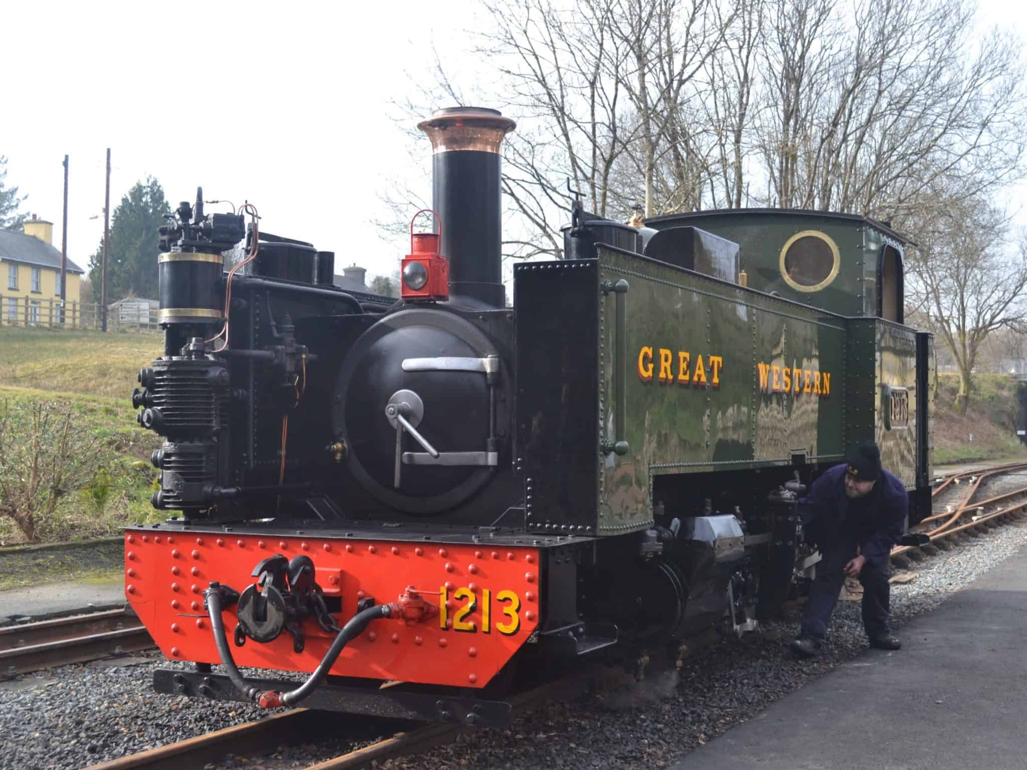 Vale of Rheidol Railway Wye View